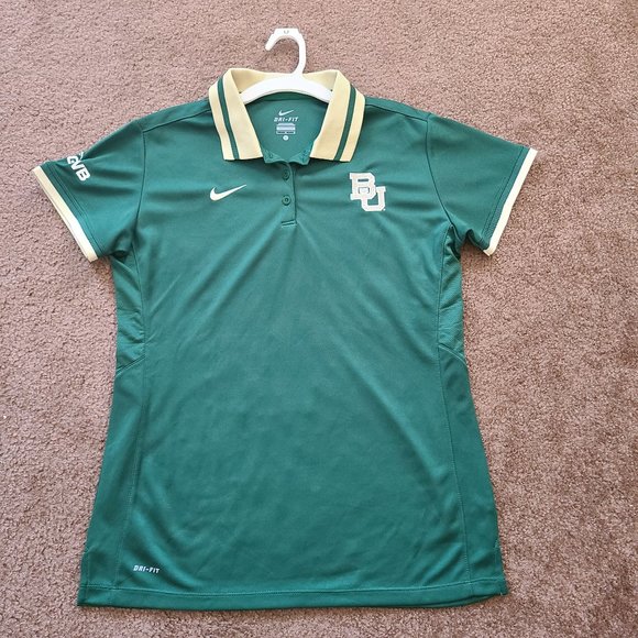Nike Tops - Baylor Bears Nike Dri-Fit Polo Women's Size L